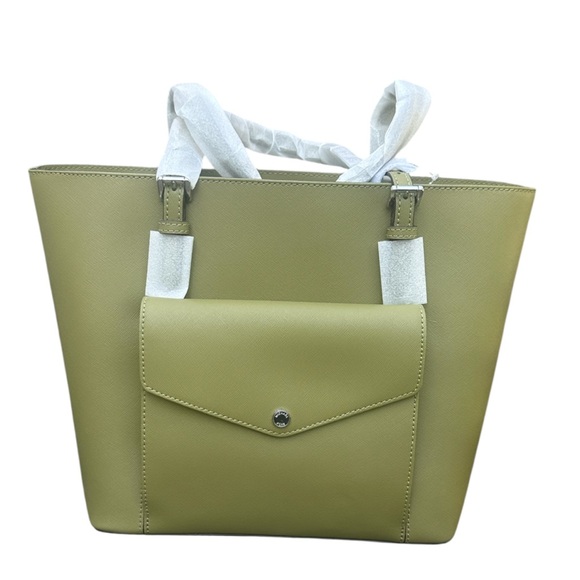 Michael Kors Olive Green Tote Bag - Picture 1 of 3